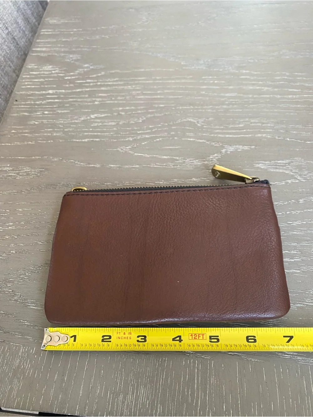 Fossil Explorer Flap Clutch Leather Wallet Espresso Brown Organizer 2 Zip SL3246